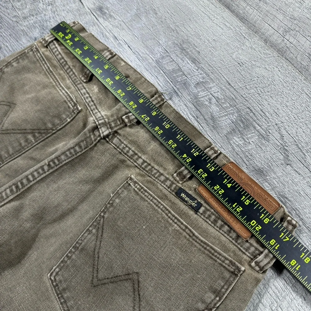 Vintage 80's Wrangler Rugged Gear Brush Field Pants 33145NB USA Made 34X31